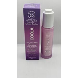 COOLA Organic Sun Silk Drops Face Moisturizer with SPF 30, 1 Fl Oz